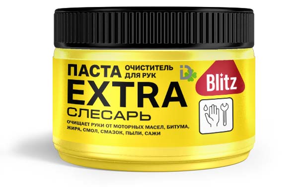 BLITZ EXTRA паста очиститель для рук СЛЕСАРЬ, 300 г